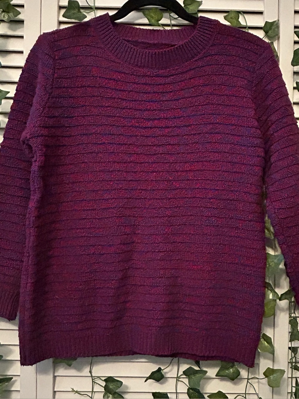 Retro Trippy Pink Sweater